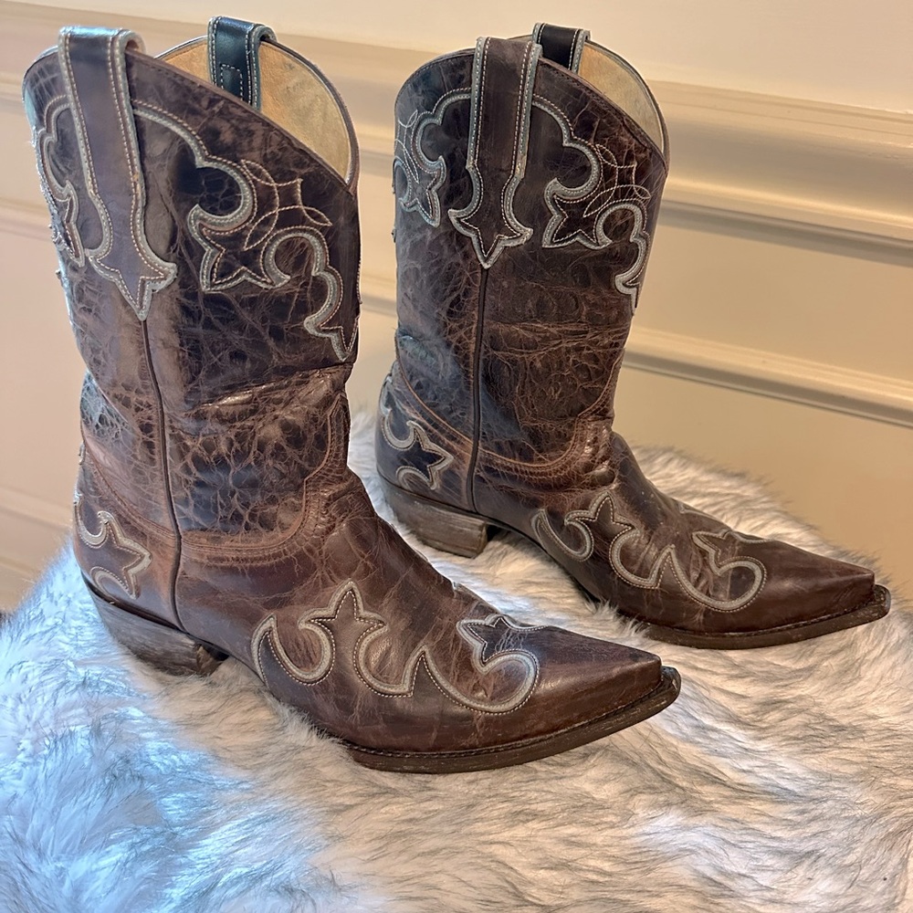 Old Gringo Yippee Kiya Vintage Cowgirl Boots, Sz 9